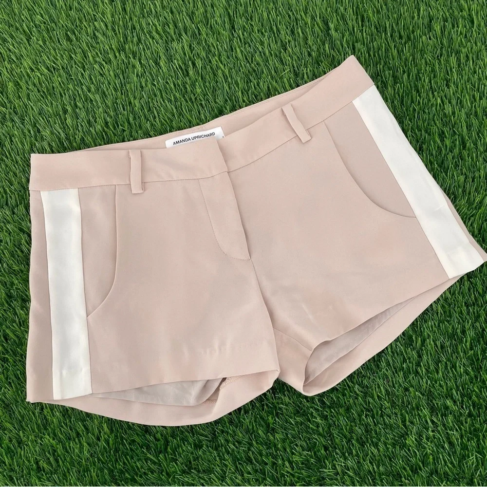 Amanda Uprichard Side Stripe Silky Short